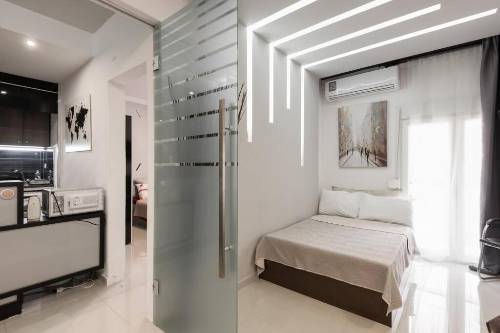 Modern Office Apartment.Wifi,2A/C,Luxury Fur/Tures Салоники Экстерьер фото